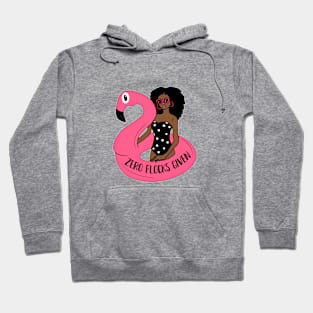 Zero Flocks Flamingo Given, Funny Love Flamingos Hoodie